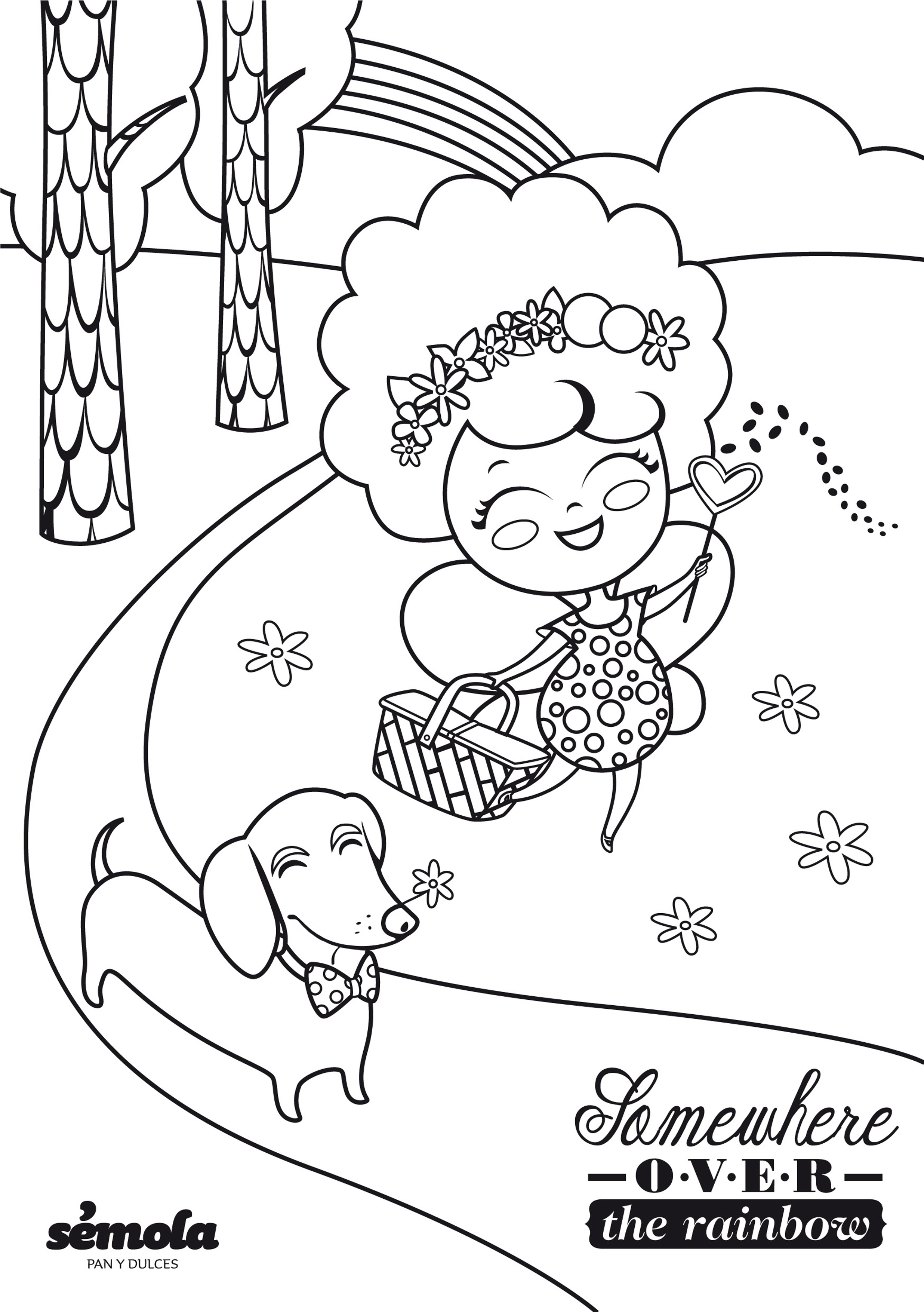 SémolaKids - Sémola Vigo - Dibujo para colorear