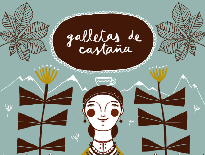 Sémola - Diseño de Packaging - Galletas de Castaña