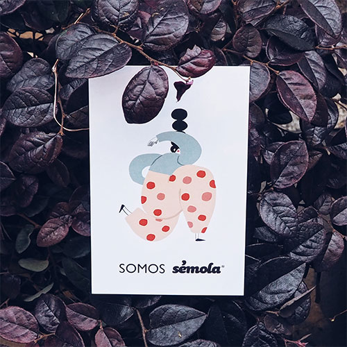 Sémola - Postal - Somos Sémola