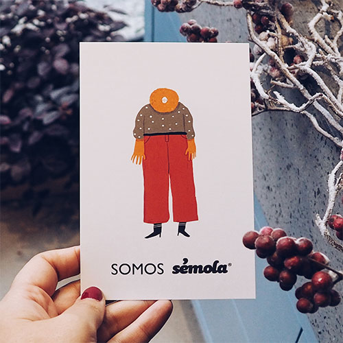Sémola - Postal - Somos Sémola