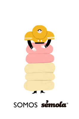 Sémola - Postal - Somos Sémola